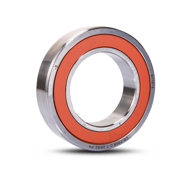 Rodamientos de bolas de contacto angular CNC de bolas de cerámica de alta velocidad HCB7008-C-2RSD-T-P4S-UL
